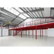 Mezzanine, rayonnage additionnel, charge max. 350 kg/m², entr'axe montants 5000 x 5000 mm