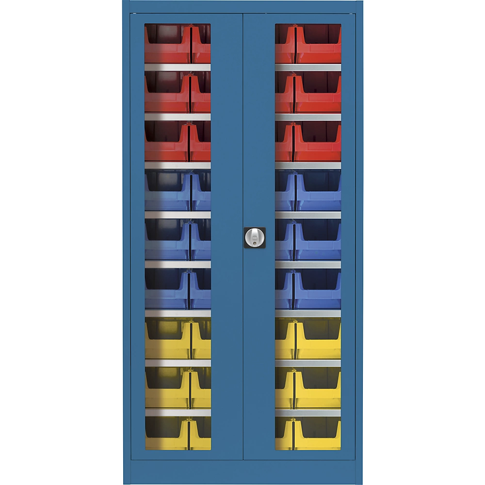 Armoire vitrée à portes battantes mauser