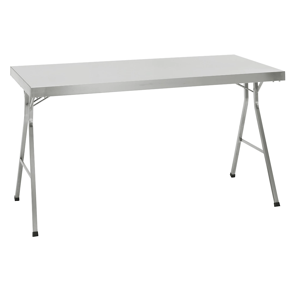 Table pliante en inox - kaiserkraft