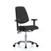 Symple Stuff Laisha Task Chair Upholstered/Metal in Brown | 36.5 H x 27 W x 25 D in | Wayfair 0536171DBFDE4806A6642ABEA1F30185