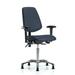 Symple Stuff Belle Task Chair Upholstered/Metal in Gray | 43 H x 26 W x 26 D in | Wayfair 31000AC0316746DAB3350046DFB350D6