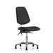 Symple Stuff Evie Task Chair Upholstered/Metal in Brown | 36.5 H x 24 W x 25 D in | Wayfair 45A4D07090A54740BD070253380784A4