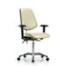 Symple Stuff Octavia Ergonomic Task Chair Upholstered/Metal in Brown | 38.5 H x 27 W x 25 D in | Wayfair 1972DBD840DC48A2BC2FE204A5F608D5