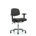 Blue Ridge Ergonomics Task Chair Upholstered in Gray/Brown | 30 H x 26 W x 26 D in | Wayfair NCR-VDHCH-CR-T1-A1-RG-8605