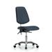 Symple Stuff Evie Task Chair Upholstered/Metal in Gray/Brown | 36.5 H x 24 W x 25 D in | Wayfair A1095545AFB74CEABED705E47800F7CD