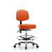 Symple Stuff Rufus Medium Bench Height Adjustable Lab Stool Metal in Orange | 43.25 H x 26 W x 26 D in | Wayfair AED9F2D706064ACF9E8646E086C70D0F