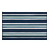 Blue 72 x 0.5 in Area Rug - Breakwater Bay Madalynn Striped Hand Braided Indoor/Outdoor Area Rug Polypropylene | 72 W x 0.5 D in | Wayfair