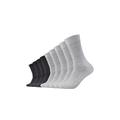 Camano Herren 9106 Socken, Grau (L.Grey Mel. (10) + Anthra 0010), 47/50 (Herstellergröße: 47/49) (9er Pack)