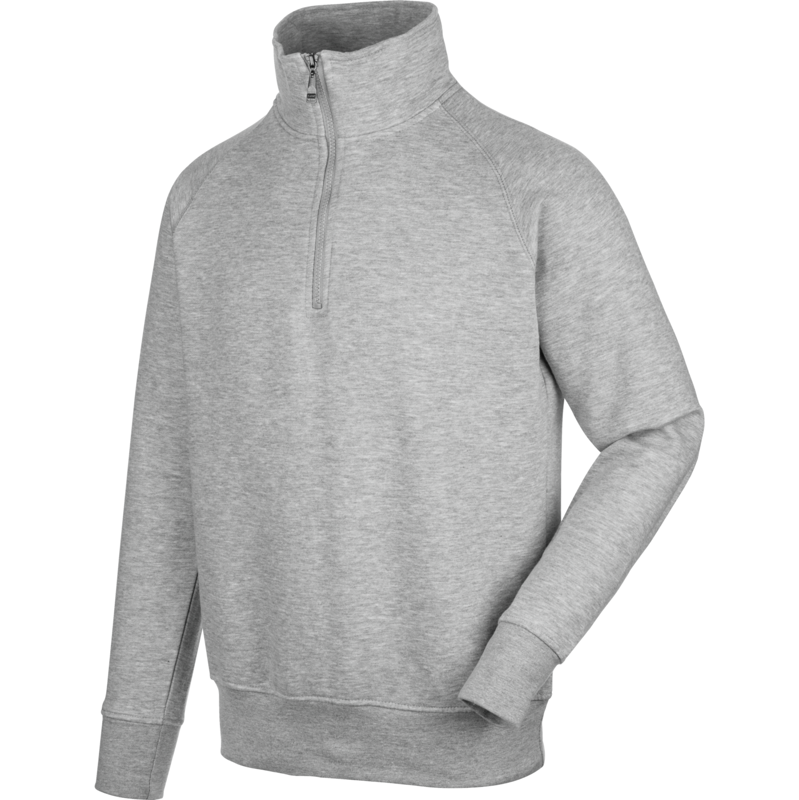 Sweat de travail ¼ de zip Job+ Gris