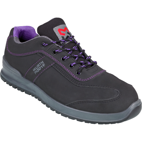 Chaussures de sécurité femme Carina S3 Würth MODYF noires/violettes