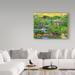 Winston Porter 'Cows May Come & Cows My Go' Acrylic Painting Print on Wrapped Canvas Canvas | 18 H x 24 W x 2 D in | Wayfair