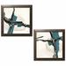 Orren Ellis 'Creamy Cerulean I & II' 2 Piece Acrylic Painting Print Set Paper | 0.75 D in | Wayfair FCD903372B64420FBE8A6769DD7AFE4D