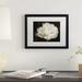 Winston Porter 'Double White Tulip' Framed Photographic Print on Canvas Canvas, Wood | 14.5 H x 17.5 W x 1.25 D in | Wayfair