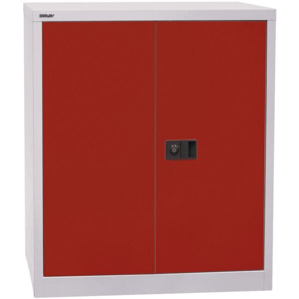 Bisley Stahlschrank mit Flügeltüren »Universal« 91,4 x 100 cm rot, 91.4x100x40 cm Image