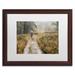 Millwood Pines 'Walking the Dogs' Framed Photographic Print on Canvas in Green | 16 H x 20 W x 1.25 D in | Wayfair E40A0E28601042B898AED6AADD8A3EC3