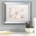 Ebern Designs 'Translucent Cherry Blossom' Framed Photographic Print on Canvas Canvas, Wood in Red | 16 H x 20 W x 0.75 D in | Wayfair