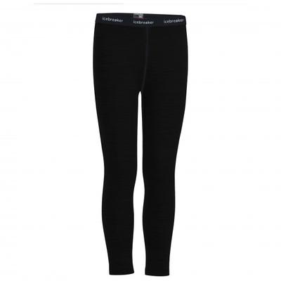Icebreaker - Kids 260 Tech Leggings - Merinounterwäsche Gr 10 schwarz