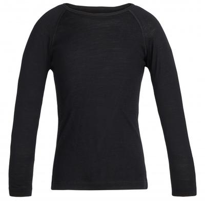 Icebreaker - Kids 200 Oasis L/S Crewe - Merinounterwäsche Gr 5 schwarz
