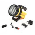 Euro Vanadium - Projecteur 37 LEDs rechargeable Jaune - Jaune