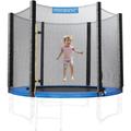 Monzana - Filet de sécurité pour trampoline Résistant Entrée fermable Dimension au choix 366 cm (de)