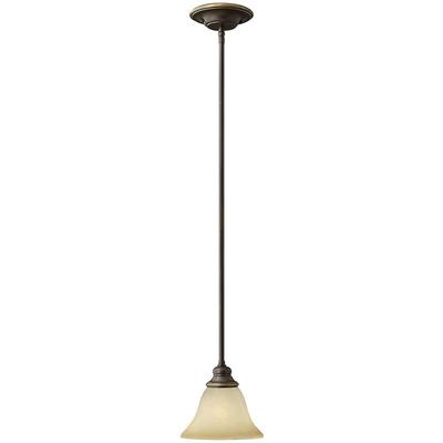 Elstead - Cello - 1 Light Dome Decke Mini Anhänger Antik Bronze, E27