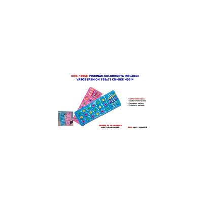 Fashion Glasses Aufblasbare Poolmatte 188 x 71 cm Image