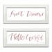 Harriet Bee Sweet Baby Girl Pink I & II 2 Piece Set Framed Art Paper in Pink/White | 6 H x 18 W in | Wayfair 06CDA6234D274412A454FEDA1C88A4EC