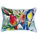 Bay Isle Home™ Trotter Parrot Family Outdoor Rectangular Pillow Cover & Insert Polyester/Polyfill blend | 11 H x 14 W x 5 D in | Wayfair