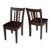 Harriet Bee Shepard Wood Desk & Activity Chair Wood in Brown | 26 H x 13.2 W x 16 D in | Wayfair 510D0FC064E446178BD932A633129B25