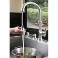 Newport Brass Jacobean Pull-Down Single Handle Kitchen Faucet in Gray | 4.87 W x 10.52 D in | Wayfair 2470-5103/20