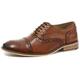 Roamer 5 Eyelet Mens Tan Brogue Oxford Lace up Shoes Size UK 7