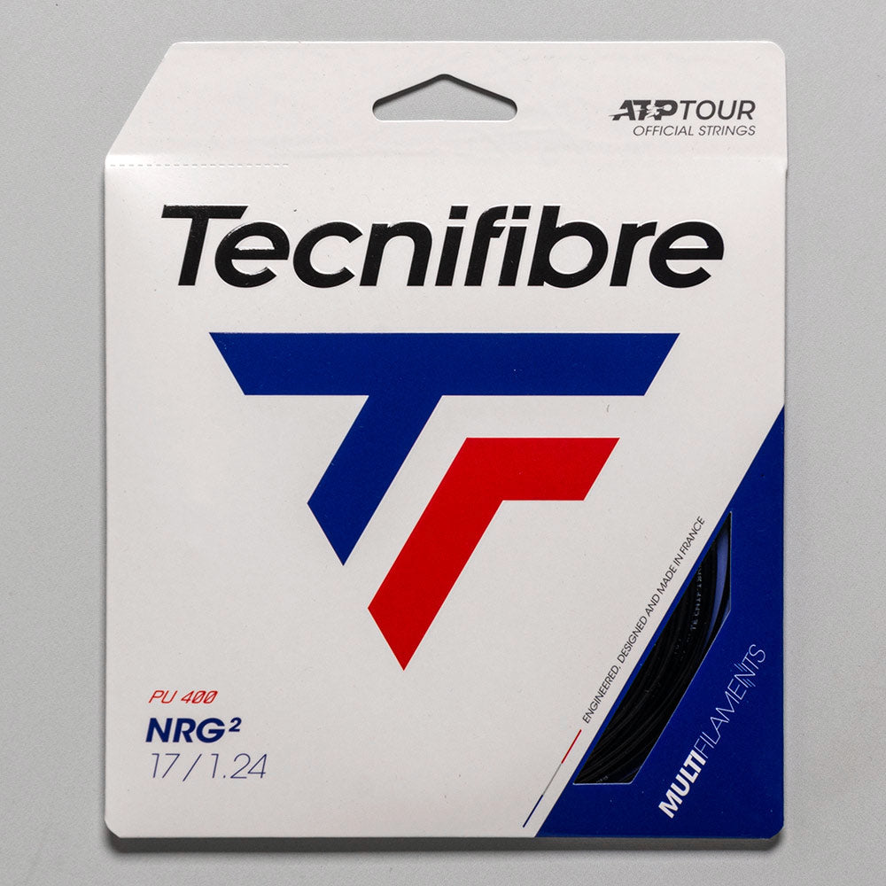 Tecnifibre NRG2 17 1.24 Black Tennis String Packages