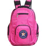 Pink Houston Astros Backpack Laptop