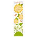 Harriet Bee Tuttle Sunflower Personalized Growth Chart Canvas in Green/Yellow | 39 H x 10 W in | Wayfair 281B9414B542499AAA8E1E72100858D6