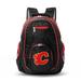 MOJO Black Calgary Flames Trim Color Laptop Backpack