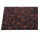 Red 32 x 0.5 in Indoor Area Rug - Red Barrel Studio® Floral Hand Tufted Wool/Cotton Black/Red Area Rug redMetal | 32 W x 0.5 D in | Wayfair