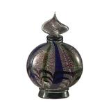 World Menagerie Rico Perfume Decorative Bottle Glass in Black | 12.25 H x 7 W x 3 D in | Wayfair 383751A829C44C4CB5AA5393E89655CB