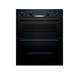 Bosch Home & Kitchen Appliances Bosch Serie 4 NBS533BB0B Built Under Double Oven - Black - A/B Rated