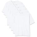 Kustom Kit Men's Hunky-T T-Shirt, White (Optic White), Large (Pack of 5)