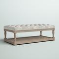 Greyleigh™ Newport Solid Wood Floor Shelf Coffee Table w/ Storage Wood in White | 17 H x 47 W x 24 D in | Wayfair A5D08BD4336D4EA1AFCA350A83226CA4