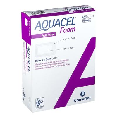 Aquacel Foam adhäsiv 8x13 cm Verband 10 St Image