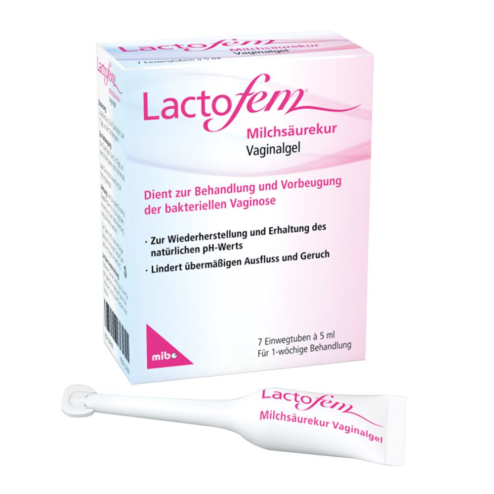 Lactofem Milchsäurekur Vaginalgel 7x5 ml Image