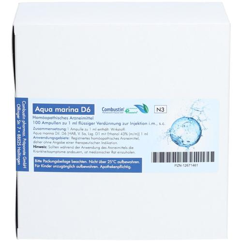 Aqua Marina D 6 Ampullen 100x1 ml