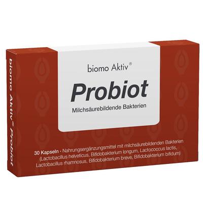 Biomo Aktiv Probiot Kapseln 30 St Image