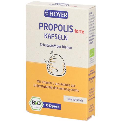 Hoyer Propolis forte Kapseln Bio 30 St