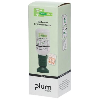 Plum NaCl Augenspüllösung i.Einzelkarton 200 ml Augenbad Image