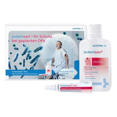 Octenisan Set Waschlotion+Nasengel 1 St Kombipackung Image