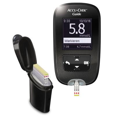 Accu-Chek Guide Blutzuckermessgerät Set mmol/l 1 St Gerät Image