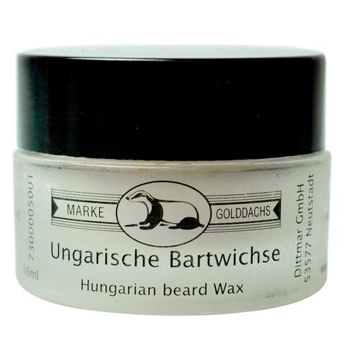 Bartwichse ung.in der Glasdose Golddachs 16 ml Creme