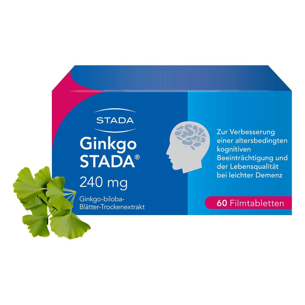 Ginkgo Stada 240 mg Filmtabletten 60 St